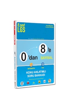 Tonguç 8. Sınıf 0 Dan 8 E Sayısal Konu Anlatımlı Soru Bankası Tonguç 8. Sınıf 0 Dan 8 E Sayısal Konu Anlatımlı Soru Bankası