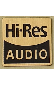 OEM Hi-Res Audio Sticker Etiket D27
