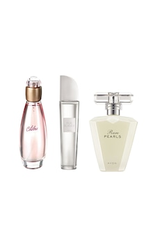 Avon Celebre + Pur Blanca Kadın Parfüm EDT 2 x 50 ML + Rare Pearls Kadın Parfüm EDP 50 ML Avon Celebre + Pur Blanca Kadın Parfüm EDT 2 x 50 ML + Rare Pearls Kadın Parfüm EDP 50 ML