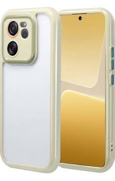 Xiaomi Mi 13t Pro Kılıf Kamera Korumalı Renkli Kenar Ve Çerçeve Tasarımlı Zore Vitamin Kapak Yeşil Xiaomi Mi 13t Pro Kılıf Kamera Korumalı Renkli Kenar Ve Çerçeve Tasarımlı Zore Vitamin Kapak Yeşil