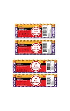 Kodak Çinko Karbon 24 Adet İnce Ve 24 Adet Kalem Pil 48 Adet
