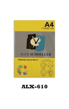 Alex Schoeller A4 Fotokopi Kağıdı 500 Lü Fosforlu Lemon 610 Alex Schoeller A4 Fotokopi Kağıdı 500 Lü Fosforlu Lemon 610