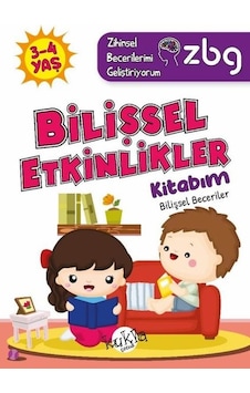 3 - 4 Yaş Bilişsel Etkinlikler Kitabım - Bilişsel Beceriler - ZBG Zihinsel Becerilerimi Geliştiriyor - Buçe Dayı - Kukla 3 - 4 Yaş Bilişsel Etkinlikler Kitabım - Bilişsel Beceriler - ZBG Zihinsel Becerilerimi Geliştiriyor - Buçe Dayı - Kukla