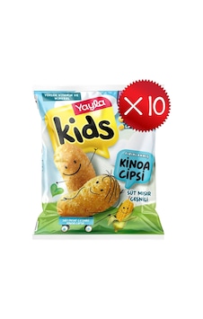 Yayla Kids Süt Mısır Çeşnili Kinoa Cipsi 30 G X10