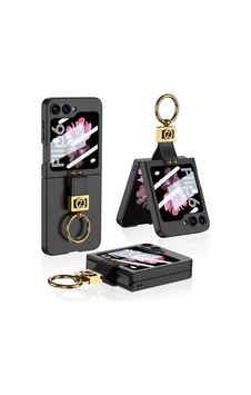 Galaxy Uyumlu Z Flip 6 Kılıf Zore Z Harfli Yüzüklü Kıpta Kapak Siyah Galaxy Uyumlu Z Flip 6 Kılıf Zore Z Harfli Yüzüklü Kıpta Kapak Siyah