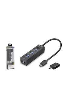 İetop Rj4503 Usb Type-c 3.2 Gen1 Combo Hub Ethernet Gigabit 4 Port Siyah İetop Rj4503 Usb Type-c 3.2 Gen1 Combo Hub Ethernet Gigabit 4 Port Siyah