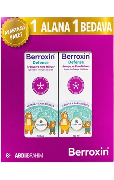 Berroxin Defense Şurup 120 Ml 1 Alana 1 Bedava Berroxin Defense Şurup 120 Ml 1 Alana 1 Bedava