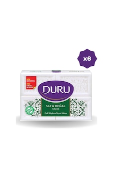 Duru Sabun Klasik Saf&doğal 4x200 G 6 Adet Duru Sabun Klasik Saf&doğal 4x200 G 6 Adet