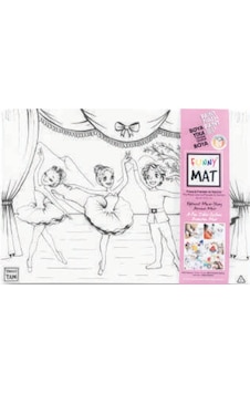 Funny Mat - Prens İle Prenses Ve Dansçılar 33,5 X 48 Cm Funny Mat - Prens İle Prenses Ve Dansçılar 33,5 X 48 Cm