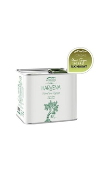 Korudağ Zeytin Çiftliği Harvena Erken Hasat Soğuk Sıkım Sızma Zeytinyağı İlk Hasat 2 L