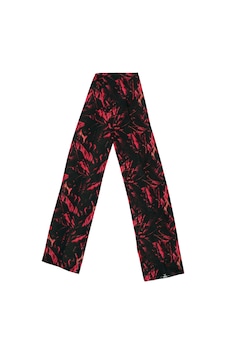 Feu De Elu Foulard Nissa Desenli Saten Fular