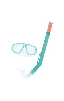 Bestway Fun Maske Ve Şnorkel Set W24018 Yeşil Turkuaz Bestway Fun Maske Ve Şnorkel Set W24018 Yeşil Turkuaz