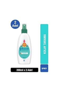 Johnson's Baby Söz Dinleyen Saçlar Serisi Kolay Tarama Spreyi 200 ML Johnson's Baby Söz Dinleyen Saçlar Serisi Kolay Tarama Spreyi 200 ML