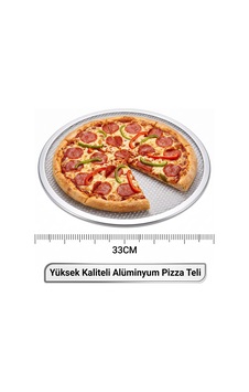 Alüminyum Pizza Pişirme Teli 33 Cm - Çıtır Tabanlı Profesyonel Pizza Tepsisi, Delikli Yuvarlak Fırın Teli, Lavaş Ve Pide Pişirme Izgarası Alüminyum Pizza Pişirme Teli 33 Cm - Çıtır Tabanlı Profesyonel Pizza Tepsisi, Delikli Yuvarlak Fırın Teli, Lavaş Ve Pide Pişirme Izgarası