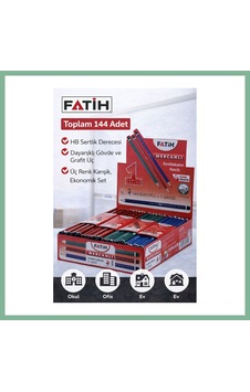 Bşkvirgo Fatih Mercanlı 12010 Hb Kurşun Kalem Silgisiz 144 Adet Karışık Renk Bsk2026 Çok Renkli Bşkvirgo Fatih Mercanlı 12010 Hb Kurşun Kalem Silgisiz 144 Adet Karışık Renk Bsk2026 Çok Renkli