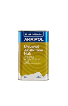Akzonobel Universal Akrilik Tiner 3 Lt Hızlı Akzonobel Universal Akrilik Tiner 3 Lt Hızlı