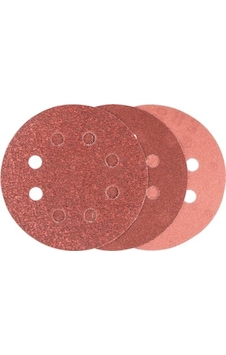 Professional Accessories Eksantirik Zımpara Kağıdı 6&apos Lı Set, 125 Mm 60/120/240 Kum 8 Delik Professional Accessories Eksantirik Zımpara Kağıdı 6&apos Lı Set, 125 Mm 60/120/240 Kum 8 Delik
