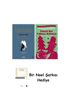 Tolstoy Bütün Eserleri 10 Ciltli + Tuhaf Bir Yılbaşı Öyküsü + Bir Noel Şarkısı