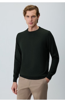 Morven Erkek Haki Basic Bisiklet Yaka Triko 27kc017005710 Haki Morven Erkek Haki Basic Bisiklet Yaka Triko 27kc017005710 Haki