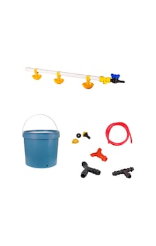 TavPet Nipel Civciv Suluğu 20 Lt Depolu Küçük Yaylı Çanaklı (Set/27) TavPet Nipel Civciv Suluğu 20 Lt Depolu Küçük Yaylı Çanaklı (Set/27)