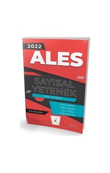 2022 ALES Sayısal Yetenek Son Tekrar Konu Anlatımı - Nuh Hellagün - Pelikan Yayınları 2022 ALES Sayısal Yetenek Son Tekrar Konu Anlatımı - Nuh Hellagün - Pelikan Yayınları