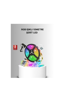 Uzaktan Kumandalı Rgb Şerit Led Işık Esnek Ve Taşınabilir Dekorasyon