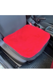 Yumuşak Tüylü Peluş Serme Oto Koltuk Koruyucu Minder Ön Tekli Kırmızı Yumuşak Tüylü Peluş Serme Oto Koltuk Koruyucu Minder Ön Tekli Kırmızı