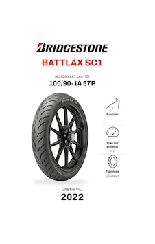 Bridgestone Battlax SC1 100/90-14 57P Scooter Lastiği (2022) Bridgestone Battlax SC1 100/90-14 57P Scooter Lastiği (2022)