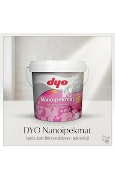 Dyo Nanoipekmat Fotokatalitik İç Cephe Boyası 7,5l, Işıkla Kendini Temizler Diğer Dyo Nanoipekmat Fotokatalitik İç Cephe Boyası 7,5l, Işıkla Kendini Temizler Diğer