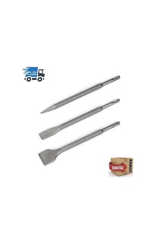 25 Cm Sds Plus Matkap Ucu - Keski - Murç 3'Lü Set 25 Cm Sds Plus Matkap Ucu - Keski - Murç 3'Lü Set