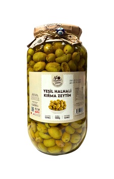 Yeşil Halhali Kırma Zeytin 1kg Yeşil Halhali Kırma Zeytin 1kg
