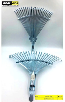 Ayarlı 22 Dişli Metal Tırmık Bx40
