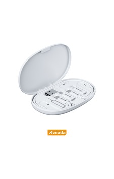 Jopus Telefon Standlı 6 Sı1 Arada 60w Şarj Ve Veri Kablo Seti Seyahat Kablo Seti -beyaz Az-b01th Distribütör li