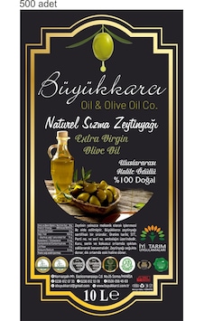 Büyükkarcı Naturel Sızma Zeytinyağı Teneke 10 L Büyükkarcı Naturel Sızma Zeytinyağı Teneke 10 L