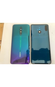 Oppo Reno 2 Z Arka Pil Kapağı Lens Hariç - Yeşil - Mavi Oppo Reno 2 Z Arka Pil Kapağı Lens Hariç - Yeşil - Mavi