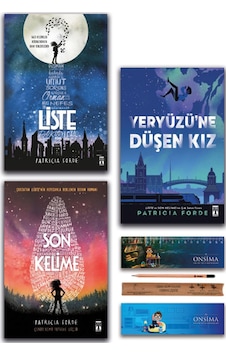 Genç Timaş Yeryüzüne Düşen Kız - Liste - Son Kelime - Patricia Forde Set 3 Kitap Genç Timaş Yeryüzüne Düşen Kız - Liste - Son Kelime - Patricia Forde Set 3 Kitap