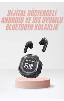 Yeni Nesil Bluetooth Kulaklık Dijital Göstergeli Dokunmatik 5.3 Kablosuz Yeni Nesil Bluetooth Kulaklık Dijital Göstergeli Dokunmatik 5.3 Kablosuz