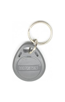 Manyetik Anahtarlık Rfid Keyfob Göstergeç Tag Gri - 10 Adet Manyetik Anahtarlık Rfid Keyfob Göstergeç Tag Gri - 10 Adet