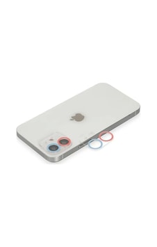 Apple İphone 11 Renkli Kamera Lens Koruma Cam - Pembe-mavi Apple İphone 11 Renkli Kamera Lens Koruma Cam - Pembe-mavi
