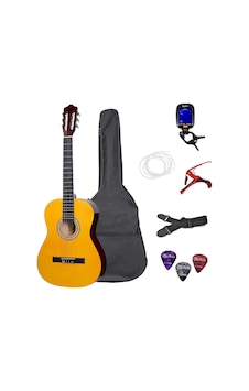 Klasik Gitar 4/4 Boy Klasik Gitar Seti Tam Boy Gitar