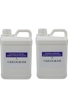 Poliüretan Reçine - Döküm Tipi Sıvı Plastik 5+5 / 10 Kg