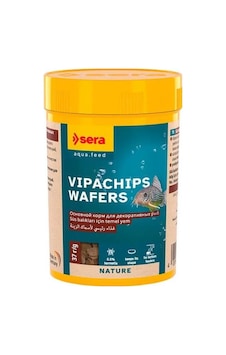 Sera Vipachips Wafers Süs Balığı Yemi 100 Ml 37 Gr Sera Vipachips Wafers Süs Balığı Yemi 100 Ml 37 Gr