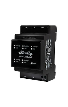 Shelly Lan Switch Dın Rayı İçin Ethernet Ağ Anahtarı 10/100 Mbps 5 Rj45 Bağlantı Noktası 110 Shelly Lan Switch Dın Rayı İçin Ethernet Ağ Anahtarı 10/100 Mbps 5 Rj45 Bağlantı Noktası 110