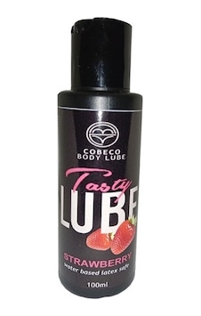 Cobeco Body Lube With Strawberry Water Based - Tasty Lube Latex Safe 100 Ml / Latex - Kondom Uyumlu Su Bazlı Çikoolata Aromalı Lubrikant Jel Cobeco Body Lube With Strawberry Water Based - Tasty Lube Latex Safe 100 Ml / Latex - Kondom Uyumlu Su Bazlı Çikoolata Aromalı Lubrikant Jel
