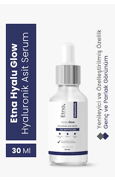Etna Pharma Hyalu Glow Yoğun Nemlendirici & Cilt Dolgunluğu & Nem Bombası Hyaluronik Asit Serum 30 Ml Etna Pharma Hyalu Glow Yoğun Nemlendirici & Cilt Dolgunluğu & Nem Bombası Hyaluronik Asit Serum 30 Ml