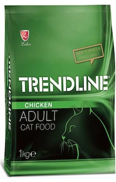 Trendline Tavuklu Yetişkin Kedi Maması 2 x 1 KG Trendline Tavuklu Yetişkin Kedi Maması 2 x 1 KG