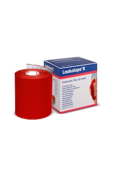 Leukotape K Bsn Kinesiotape Kırmızı 5 CM x 5 M Leukotape K Bsn Kinesiotape Kırmızı 5 CM x 5 M