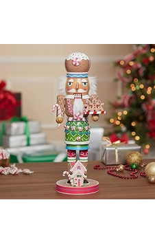 Kurt S. Adler Kurt Adler 40 Cm Ahşap Zencefilli Kurabiye Fındıkkırıcı, Çoklu Kurt S. Adler Kurt Adler 40 Cm Ahşap Zencefilli Kurabiye Fındıkkırıcı, Çoklu