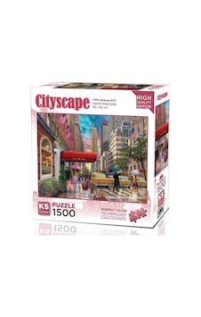 Ks Games 1500 Parça New York 5. Cadde Puzzle - David Maclean Ks Games 1500 Parça New York 5. Cadde Puzzle - David Maclean
