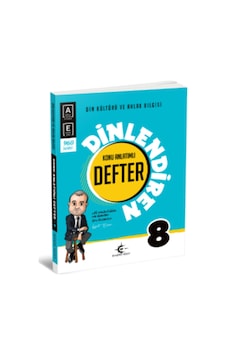 8 Sınıf Dinlendiren Defter 2027 8 Sınıf Dinlendiren Defter 2027
